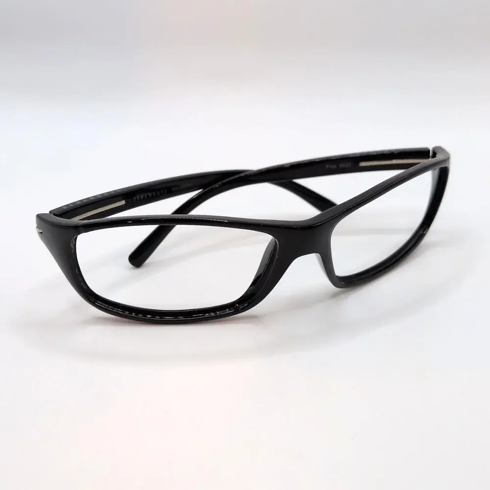 Serengeti Pisa Drivers Sunglasses Shiny Black - Frames Only - 6823